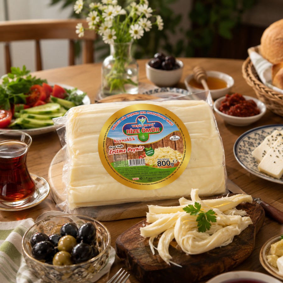 Rize Ömür Tel Peyniri 800g Rize Ömür Tel Peyniri 800g