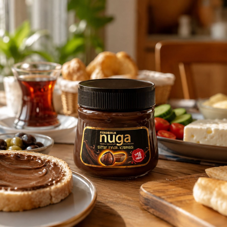Nuga Bitter Fındık Kreması Nuga Bitter Fındık Kreması
